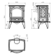 Піч Dovre 540 W
