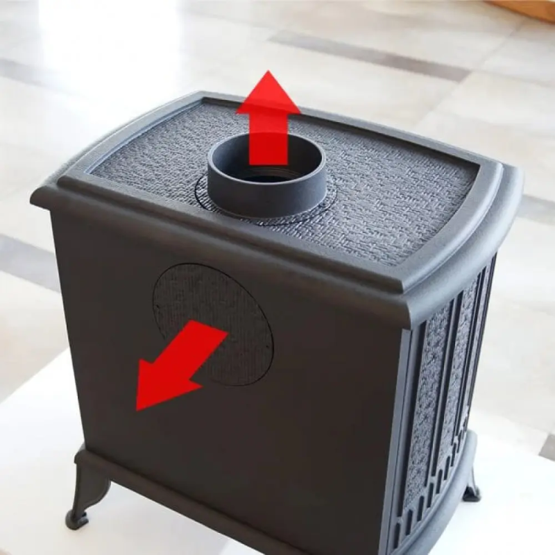 Піч Kratki KOZA K6 Ø150 (8 кВт)